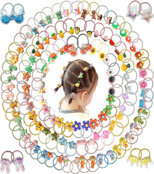60 120pcs cartoon hair ties baby girl accessories kawaii bobbles elastic rubber bands for children kids ponytail holder 2206305078339, Slivery;white
60 120pcs cartoon hair ties baby girl accessories kawaii bobbles elastic rubber bands for children kids ponytail holder 2206305078339, Slivery;white