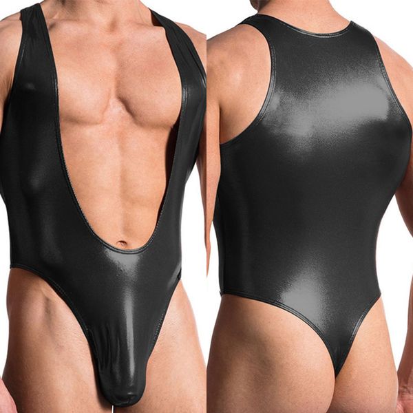set men's pu leather wet look a-shirt jumpsuit lingerie club romper leotard wrestling singlet gay erotic lingerie, Black;white
set men's pu leather wet look a-shirt jumpsuit lingerie club romper leotard wrestling singlet gay erotic lingerie, Black;white