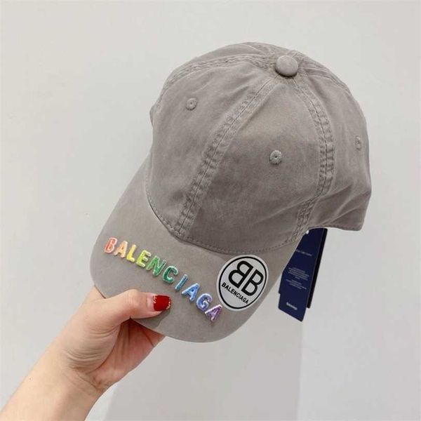 paris hats balenciga ball caps s new baseball rainbow letter washed all cotton duck tongue star couple, Blue;gray
paris hats balenciga ball caps s new baseball rainbow letter washed all cotton duck tongue star couple, Blue;gray