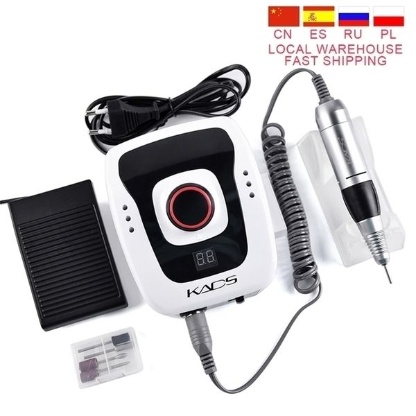 nail art equipment milling machine electric drill 35000 rpm apparatus for manicure polisher file pedicure with cutter kit 221109, Silver
nail art equipment milling machine electric drill 35000 rpm apparatus for manicure polisher file pedicure with cutter kit 221109, Silver