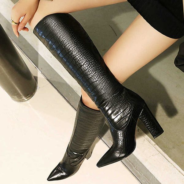 boots plus size 34-48 new women boots slip on thick high heels knee high boots women shoes fashion western winter bootsg221111, Black
boots plus size 34-48 new women boots slip on thick high heels knee high boots women shoes fashion western winter bootsg221111, Black