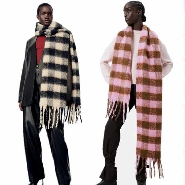 2022 new mohair scarf for women autumn and winter z home new plaid cashmere thickened thermal scarf shawl, Blue;gray
2022 new mohair scarf for women autumn and winter z home new plaid cashmere thickened thermal scarf shawl, Blue;gray