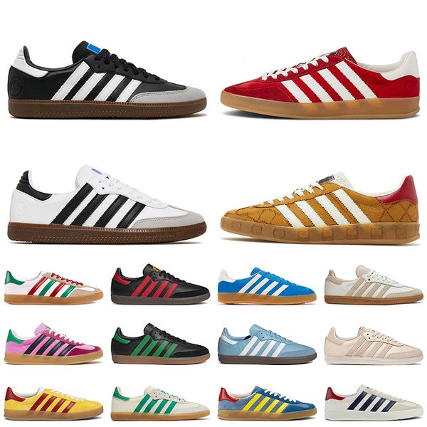vegan black white gum samba running shoes gazelles monogram yellow velvet green suede pink gazelle outdoor sports traines platform designer
vegan black white gum samba running shoes gazelles monogram yellow velvet green suede pink gazelle outdoor sports traines platform designer