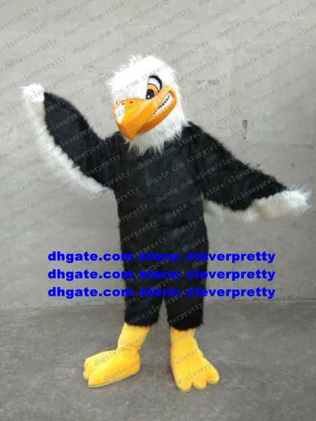 black white long fur eagle hawk mascot costume tercel tiercel falcon vulture character about holidays department store zx1017, Red;yellow
black white long fur eagle hawk mascot costume tercel tiercel falcon vulture character about holidays department store zx1017, Red;yellow