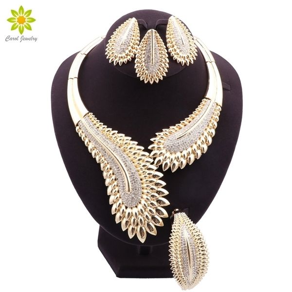 wedding jewelry sets luxury dubai gold color big necklace earrings for women bridal accessories gift indian jewellery 221109, Slivery;golden
wedding jewelry sets luxury dubai gold color big necklace earrings for women bridal accessories gift indian jewellery 221109, Slivery;golden