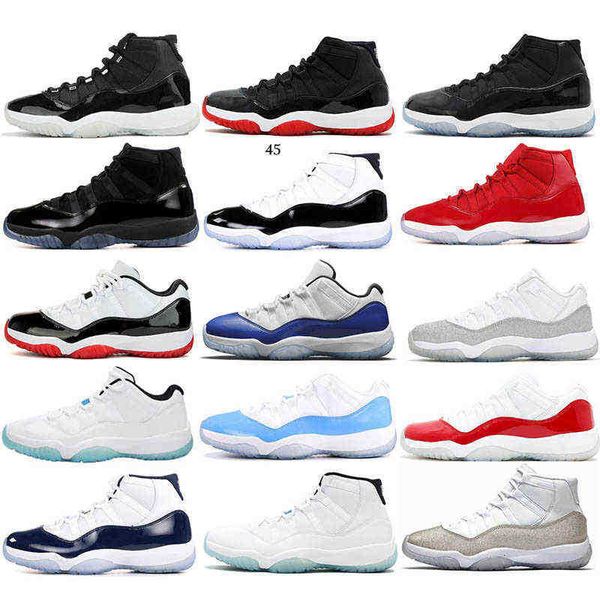 25th anniversary 11 11s men women outdoor shoes withe bred low wmns concord 45 gamma blue metallic silver emerald sport sneakers, Black
25th anniversary 11 11s men women outdoor shoes withe bred low wmns concord 45 gamma blue metallic silver emerald sport sneakers, Black