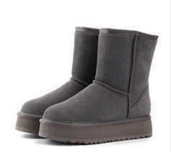 winter women snow boots classic outdoor half booties woman thick sole designer snow boots, Black
winter women snow boots classic outdoor half booties woman thick sole designer snow boots, Black