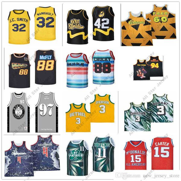 college basketball wears ncaa stitched movie basketball jerseys 32 manigault 42 wiz khalifa 88 back to the future 94 pulp fiction 97 adboy s, Black
college basketball wears ncaa stitched movie basketball jerseys 32 manigault 42 wiz khalifa 88 back to the future 94 pulp fiction 97 adboy s, Black