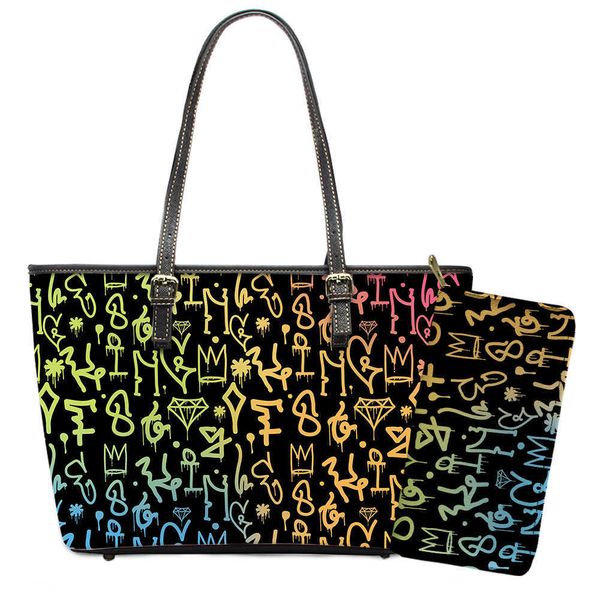 handbag two piece combination bag color gradient text print women's single shoulder tote bag long handbag
handbag two piece combination bag color gradient text print women's single shoulder tote bag long handbag