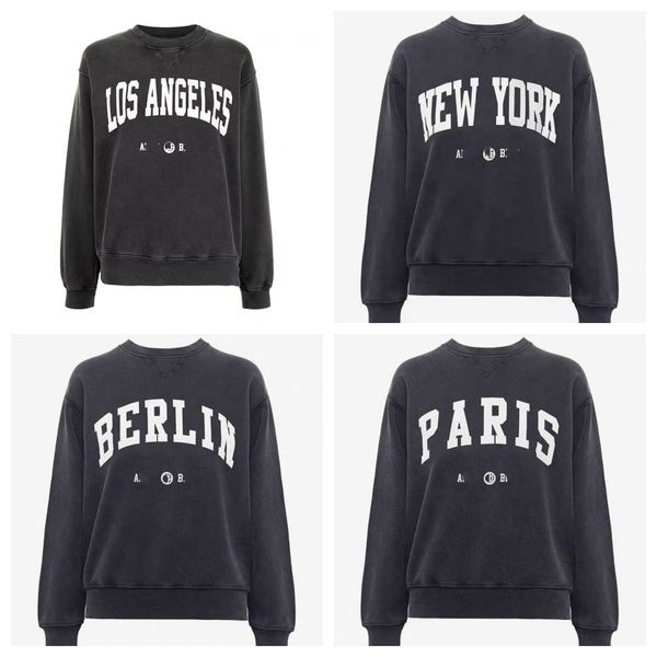 ab university city sweatshirt women designer pullover bing new letter burst print sweater printed wash round neck anines cotton hoodie bings, Black
ab university city sweatshirt women designer pullover bing new letter burst print sweater printed wash round neck anines cotton hoodie bings, Black