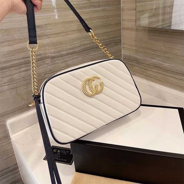 high edition original leather marmont double chain bag love cowhide wavy pattern sling single shoulder camera bag female designer handbags
high edition original leather marmont double chain bag love cowhide wavy pattern sling single shoulder camera bag female designer handbags