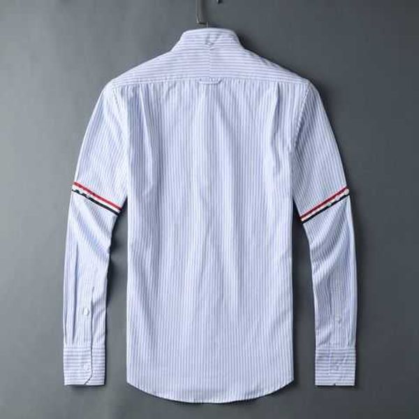 luxury brand shirt thoms brownns designer shirts original quality tb shirt trendy blue stripe double cuff casual men's and women's, White;black
luxury brand shirt thoms brownns designer shirts original quality tb shirt trendy blue stripe double cuff casual men's and women's, White;black