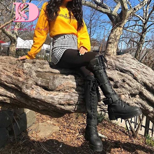 boots doratasia ins knee high women's boots platform chunky heels shoelace zip motorcycle boots women fashion street shoes womang221111, Black
boots doratasia ins knee high women's boots platform chunky heels shoelace zip motorcycle boots women fashion street shoes womang221111, Black