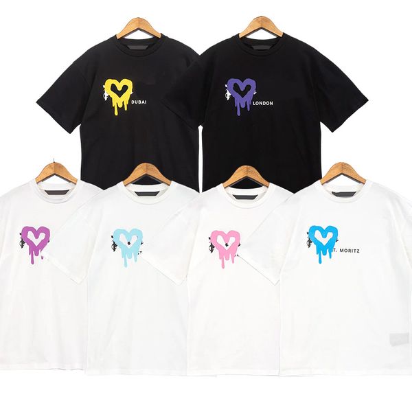 designer tide women's t-shirt chest letter laminated print short sleeve high street breathable casual t-shirts 100% pure cotton for me, White
designer tide women's t-shirt chest letter laminated print short sleeve high street breathable casual t-shirts 100% pure cotton for me, White