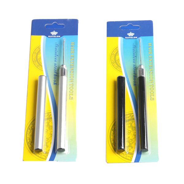 aluminium micro beads hair extensions loop needle threader and pulling needle, Silver
aluminium micro beads hair extensions loop needle threader and pulling needle, Silver