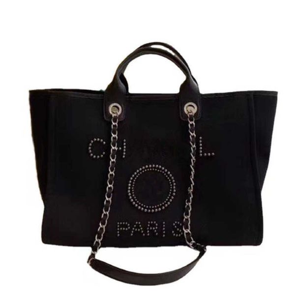 luxury women's classic evening bags brand ch handbags pearl tote canvas beach bag designers female portable shoulder large capacity big, Black;red
luxury women's classic evening bags brand ch handbags pearl tote canvas beach bag designers female portable shoulder large capacity big, Black;red