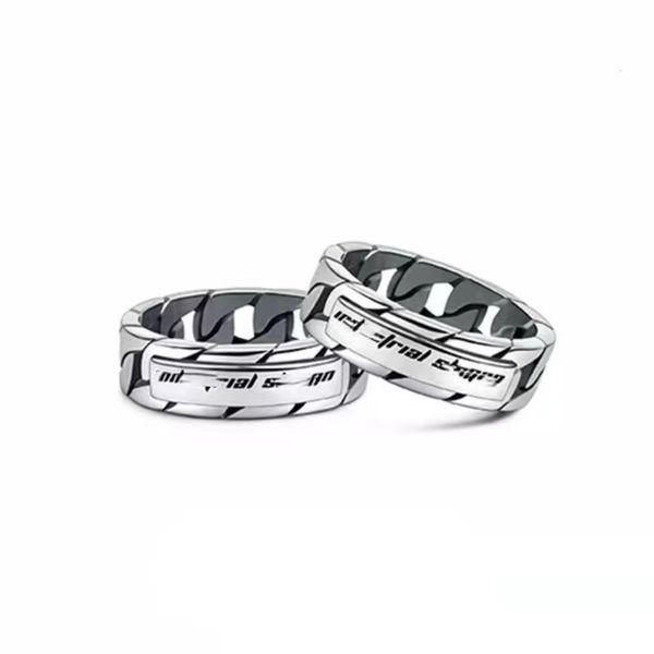 liu yaowen same hollow ring fashion brand cuban men's special-interest design couple style couple rings, Silver
liu yaowen same hollow ring fashion brand cuban men's special-interest design couple style couple rings, Silver