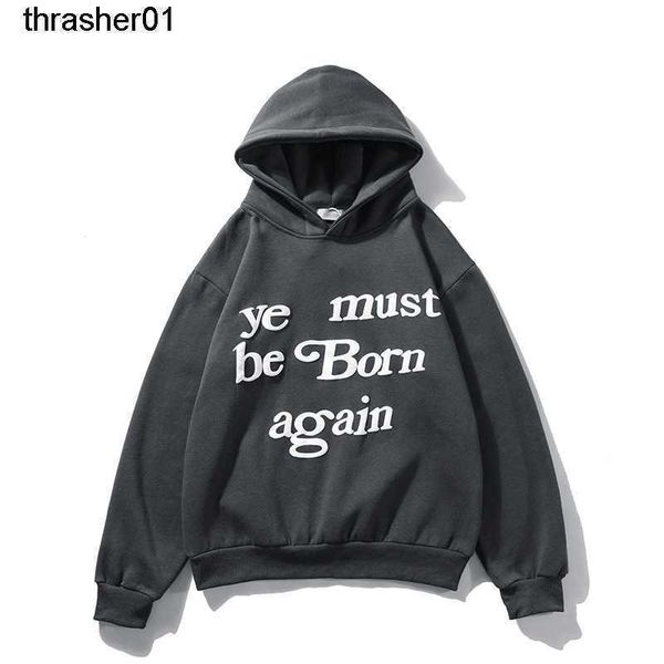 men's hoodies sweatshirts designer kanyess foam letter printed hoodie men's women's cashmere streetwear, Black
men's hoodies sweatshirts designer kanyess foam letter printed hoodie men's women's cashmere streetwear, Black