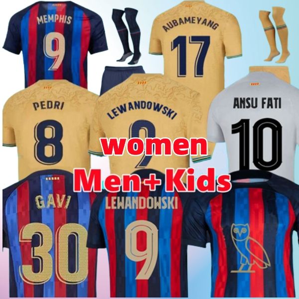 22/23 ANSU FATI soccer jerseys LEWANDOWSKI Camisetas de football PEDRI Kun Aguero ADAMA FERRAN barcelona GRIEZMANN F. DE JONG DEST shirt men kid kit, Home player
22/23 ANSU FATI soccer jerseys LEWANDOWSKI Camisetas de football PEDRI Kun Aguero ADAMA FERRAN barcelona GRIEZMANN F. DE JONG DEST shirt men kid kit, Home player