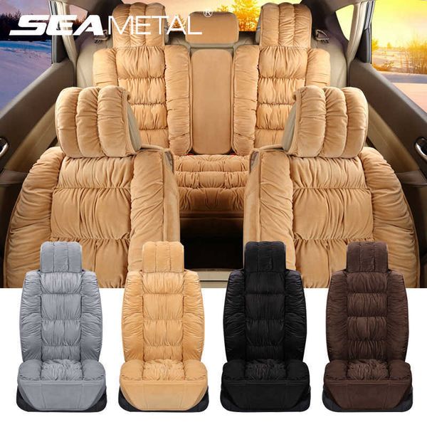 car seat covers soft plush automobiles cover cushion pad protector set universal winter auto interior accessories t221110
car seat covers soft plush automobiles cover cushion pad protector set universal winter auto interior accessories t221110
