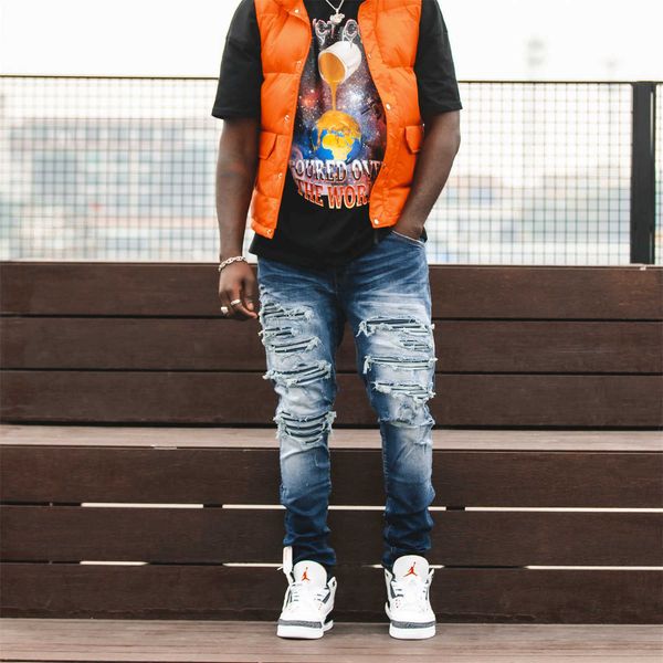 men's jeans amri ripped pants fashion hip hop wear pierced color slim fit leg motorcycle denim elastic 8yny miri patch blue black casua
men's jeans amri ripped pants fashion hip hop wear pierced color slim fit leg motorcycle denim elastic 8yny miri patch blue black casua