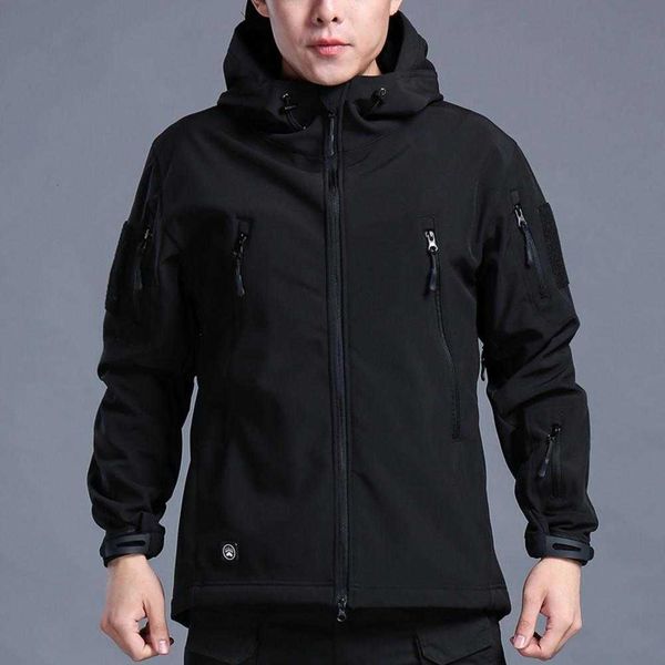 men's hoodies & sweatshirts fleece men jacket spring autumn new military tactical thermal breathable western sports coat for outdoor pl, Black
men's hoodies & sweatshirts fleece men jacket spring autumn new military tactical thermal breathable western sports coat for outdoor pl, Black