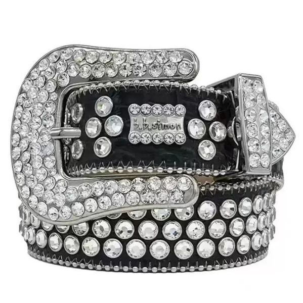 2022 designer bb belt simon belts for men women shiny diamond belt black on black blue white multicolour with bling rhinestones as gift tvw, Silver
2022 designer bb belt simon belts for men women shiny diamond belt black on black blue white multicolour with bling rhinestones as gift tvw, Silver