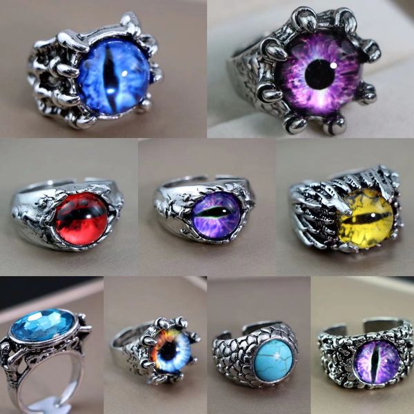creative fashion evil eye rings for men women personality male punk 4 colors ring jewelry men's bar night club accessories gifts, Silver
creative fashion evil eye rings for men women personality male punk 4 colors ring jewelry men's bar night club accessories gifts, Silver