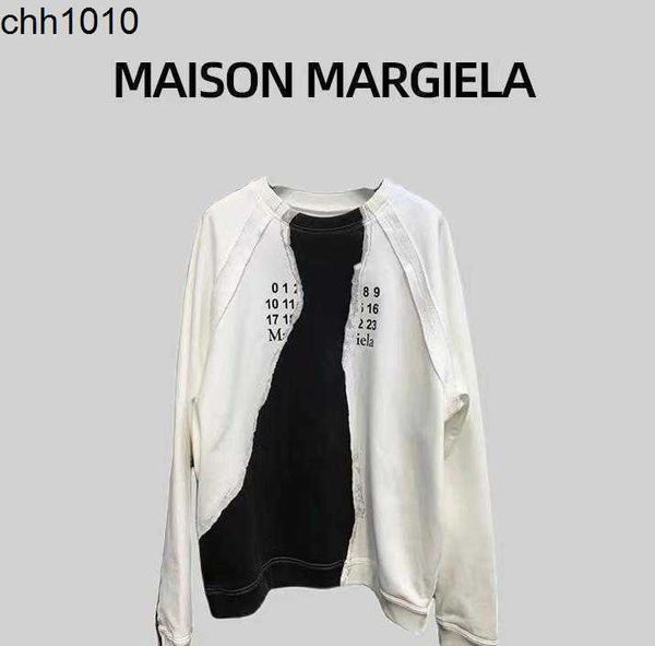designer mm6 margiela majella panel contrast speckle loose casual long sleeve flip embroidered letters, Black
designer mm6 margiela majella panel contrast speckle loose casual long sleeve flip embroidered letters, Black