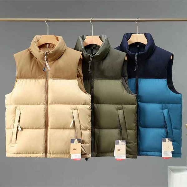 22fw fashion mens jacket sleeveless vest spring thermal soft vests with letters casual coats male cotton men's coat thicken waistcoat w, Black;white
22fw fashion mens jacket sleeveless vest spring thermal soft vests with letters casual coats male cotton men's coat thicken waistcoat w, Black;white