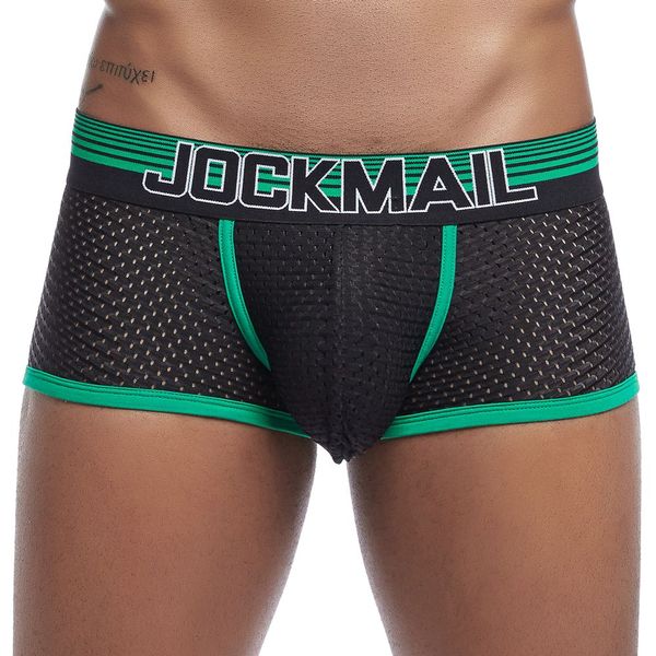 jockmail underpants men underwear boxer mesh boxers briefs men's shorts 20colors, Black;white
jockmail underpants men underwear boxer mesh boxers briefs men's shorts 20colors, Black;white