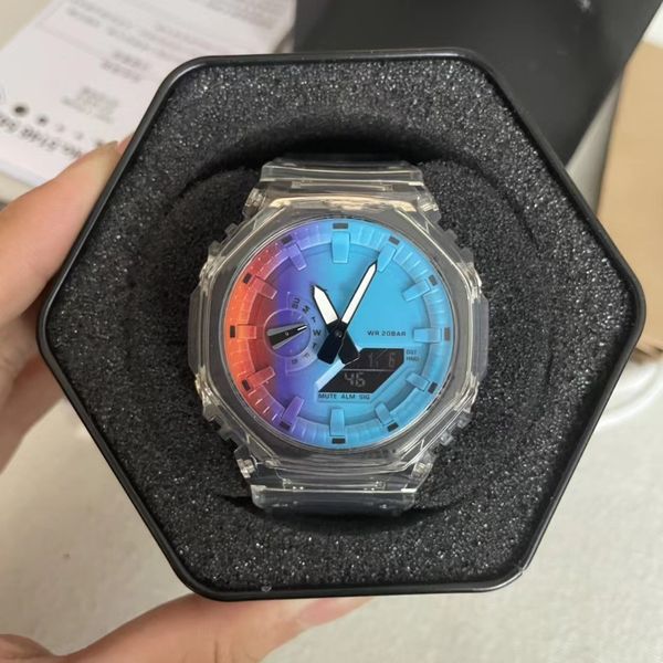 iced out watch digital sports quartz men's watch waterproof led automatic hand lifting light oak series ultra thin detachable colorful, Slivery;brown
iced out watch digital sports quartz men's watch waterproof led automatic hand lifting light oak series ultra thin detachable colorful, Slivery;brown
