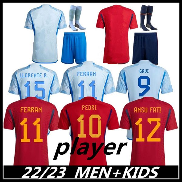 22/ 23 world cup spain jerseys home away soccer jersey espana soccer shirt ansu fati asensio morata ferran koke gavi football uniforms fans, Black;yellow
22/ 23 world cup spain jerseys home away soccer jersey espana soccer shirt ansu fati asensio morata ferran koke gavi football uniforms fans, Black;yellow