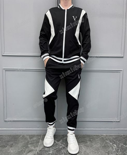 xinxinbuy men designer coat jacket sets letter embroidery print panelled cotton long sleeve women green black white khaki m-3xl, Black;brown
xinxinbuy men designer coat jacket sets letter embroidery print panelled cotton long sleeve women green black white khaki m-3xl, Black;brown