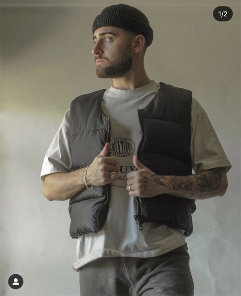 men's vests autumn and winter vintage solid color casual basic versatile down cotton high street vest coat sleeveless jacket, Black;white
men's vests autumn and winter vintage solid color casual basic versatile down cotton high street vest coat sleeveless jacket, Black;white
