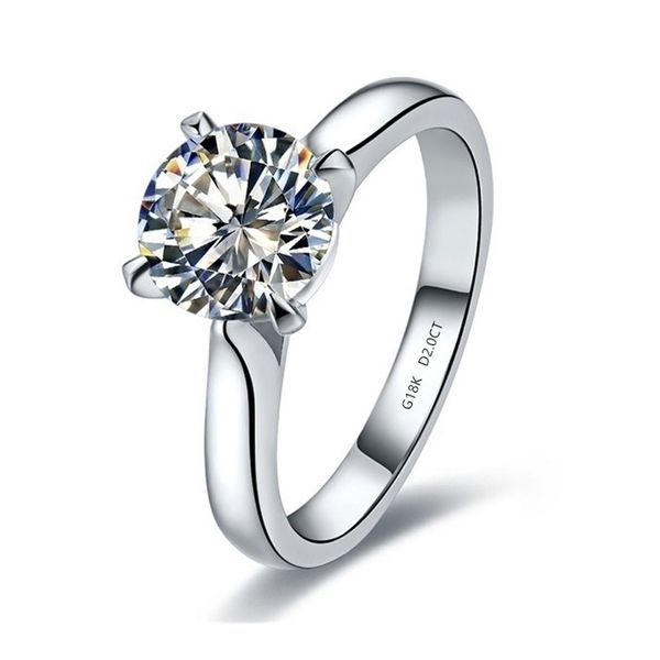 solitaire ring solid 18k white gold au750 2ct round diamond women wedding engagement anniversary day gift for girl 221109, Golden;silver
solitaire ring solid 18k white gold au750 2ct round diamond women wedding engagement anniversary day gift for girl 221109, Golden;silver