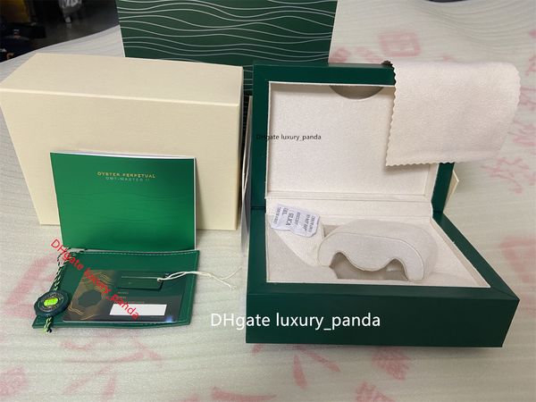 luxury 5a dark green watch boxes original wooden fashion gift box for 126610 126613 116500 116506 126710 126660 rolex watches box card bookl, Black;blue
luxury 5a dark green watch boxes original wooden fashion gift box for 126610 126613 116500 116506 126710 126660 rolex watches box card bookl, Black;blue
