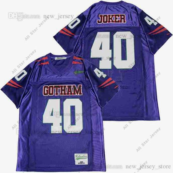 american college football wear movie gotham joker #40 jersey red white custom diy design stitched college football jerseys, Black
american college football wear movie gotham joker #40 jersey red white custom diy design stitched college football jerseys, Black