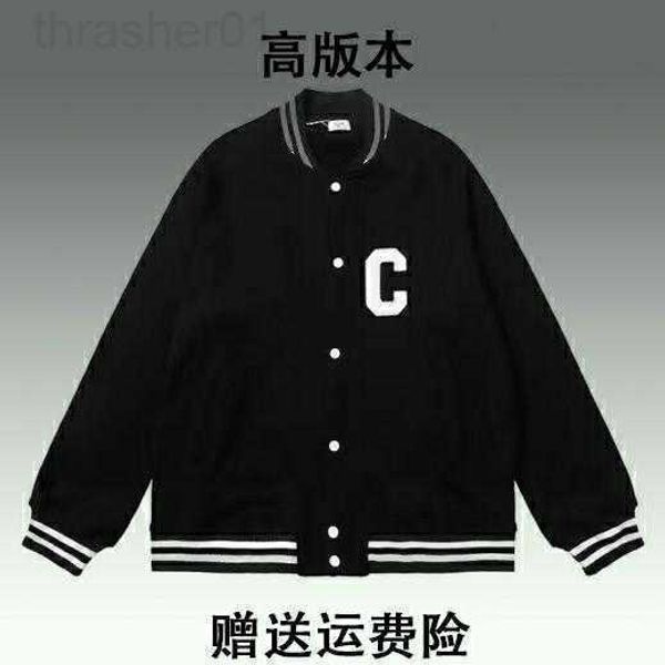 men's jackets designer new ce coat autumn new college style sweater baseball ruffian handsome male fashion streetwear coat, Black;brown
men's jackets designer new ce coat autumn new college style sweater baseball ruffian handsome male fashion streetwear coat, Black;brown