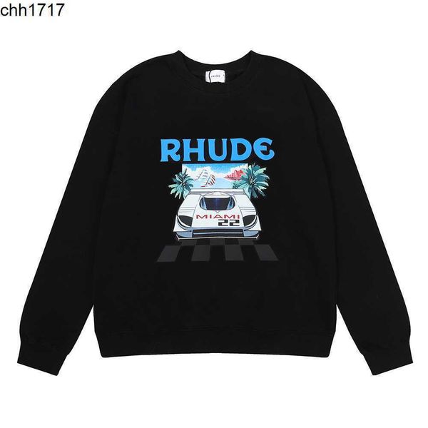 american fashion brand rhudes formula f1 racing miami station limited print round neck hoodie for men and women, Black
american fashion brand rhudes formula f1 racing miami station limited print round neck hoodie for men and women, Black