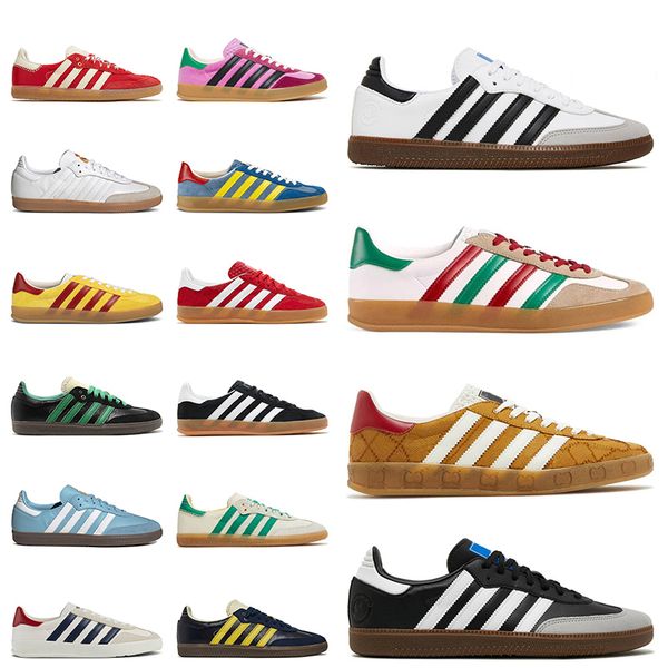2023 fashion samba running shoes vegan black white monogram gazelles yellow velvet green light blue suede wales bonner argentina gazelle spo
2023 fashion samba running shoes vegan black white monogram gazelles yellow velvet green light blue suede wales bonner argentina gazelle spo