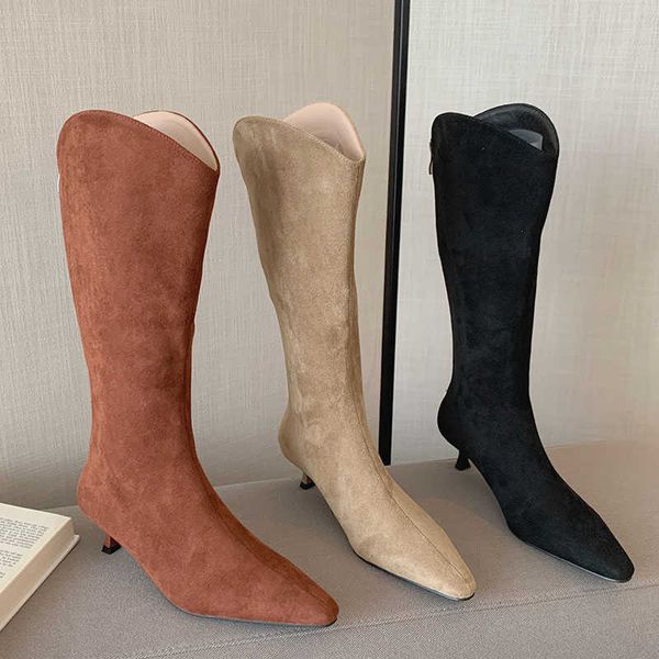 boots 2022 fashion flock ladies knee high modern boots slip on female shoes pointed toe heel western women chelsea bootsg221111, Black
boots 2022 fashion flock ladies knee high modern boots slip on female shoes pointed toe heel western women chelsea bootsg221111, Black
