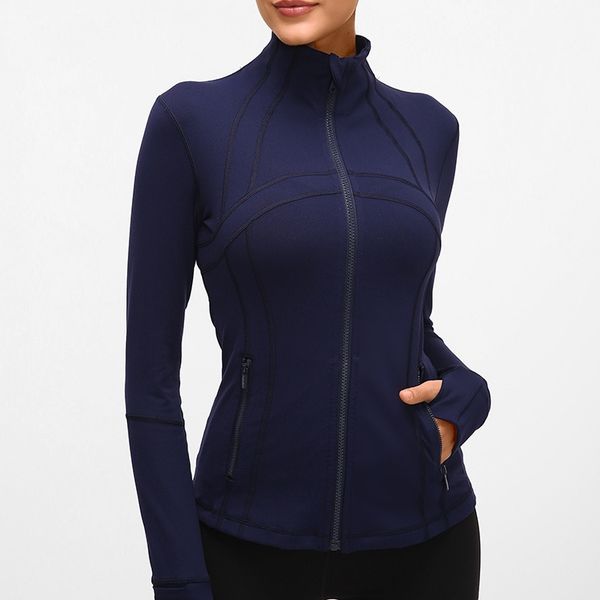 lulu yoga wear female zipper running sports jacket fitness yoga long sleeve 
lulu yoga wear female zipper running sports jacket fitness yoga long sleeve