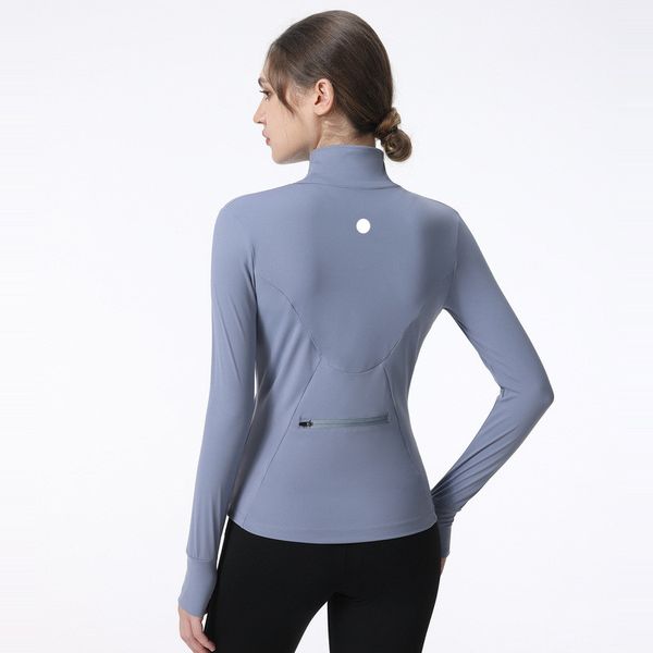women ll yoga jacket long sleeves outfit solid color back zipper gym jackets shaping waist tight fitness jogger outfit sportswear for lady
women ll yoga jacket long sleeves outfit solid color back zipper gym jackets shaping waist tight fitness jogger outfit sportswear for lady