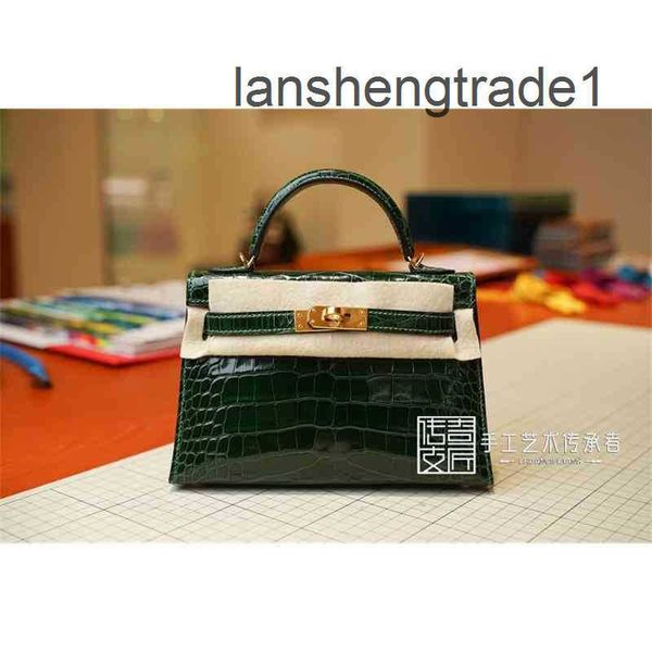 2023 designer herme women bags handbags mini second generation emerald bright crocodile leather 19cm gold buckle messenger bag ngix
2023 designer herme women bags handbags mini second generation emerald bright crocodile leather 19cm gold buckle messenger bag ngix