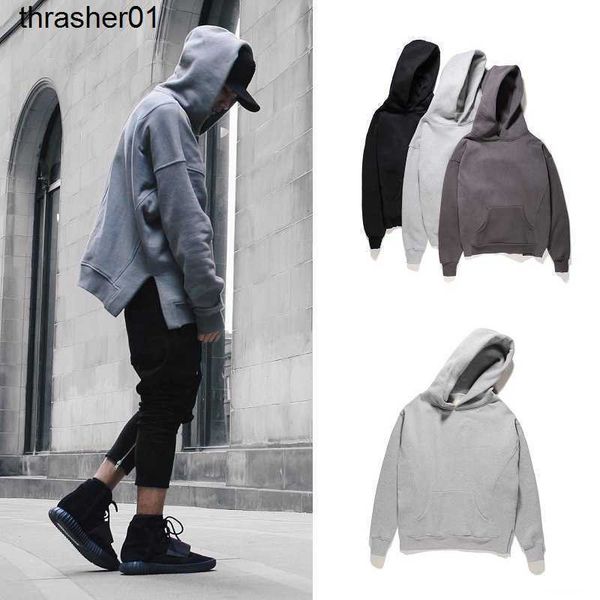 men's hoodies sweatshirts designer gaojie chaopai kanyess same split sweater loose couple plush streetwear hoodie, Black
men's hoodies sweatshirts designer gaojie chaopai kanyess same split sweater loose couple plush streetwear hoodie, Black