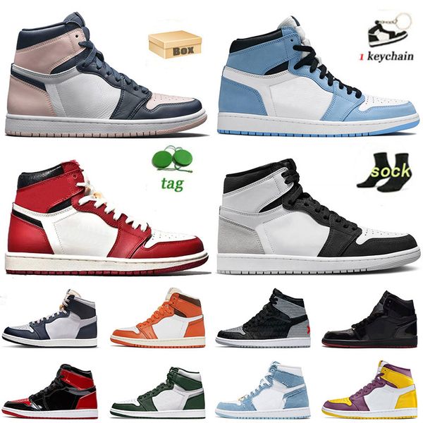1s sneakers for mens womens jordens basketball shoes 1 with box university blue grey fog high og lost found sail travis denim starfish
1s sneakers for mens womens jordens basketball shoes 1 with box university blue grey fog high og lost found sail travis denim starfish