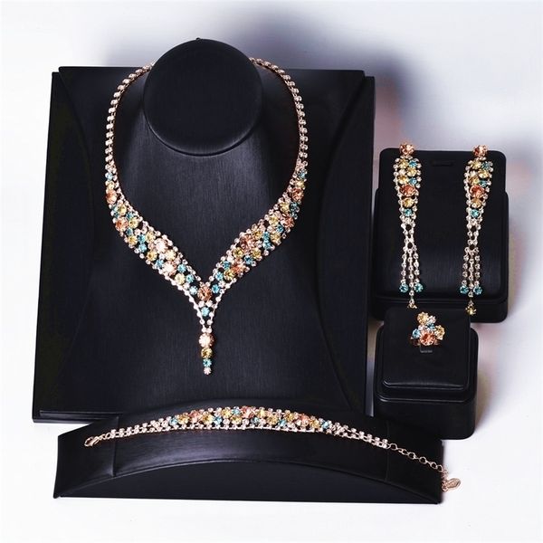 wedding jewelry sets crystal necklace set luxury color ladies necklaceearringsringbracelet fashion accessories coruixi hn3310 221109, Slivery;golden
wedding jewelry sets crystal necklace set luxury color ladies necklaceearringsringbracelet fashion accessories coruixi hn3310 221109, Slivery;golden