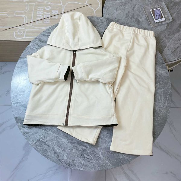 high end children's clothing spring and autumn warm hooded sweater doublesided interchangeable wear loose pants set g220810, White
high end children's clothing spring and autumn warm hooded sweater doublesided interchangeable wear loose pants set g220810, White