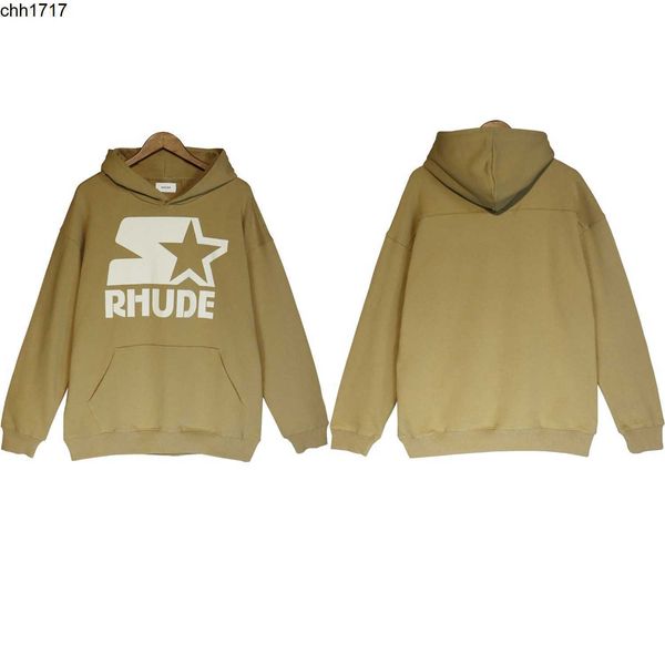 autumn and winter 2022 new fashion brand rhudes color contrast casual versatile loose fashion hoodie, Black
autumn and winter 2022 new fashion brand rhudes color contrast casual versatile loose fashion hoodie, Black
